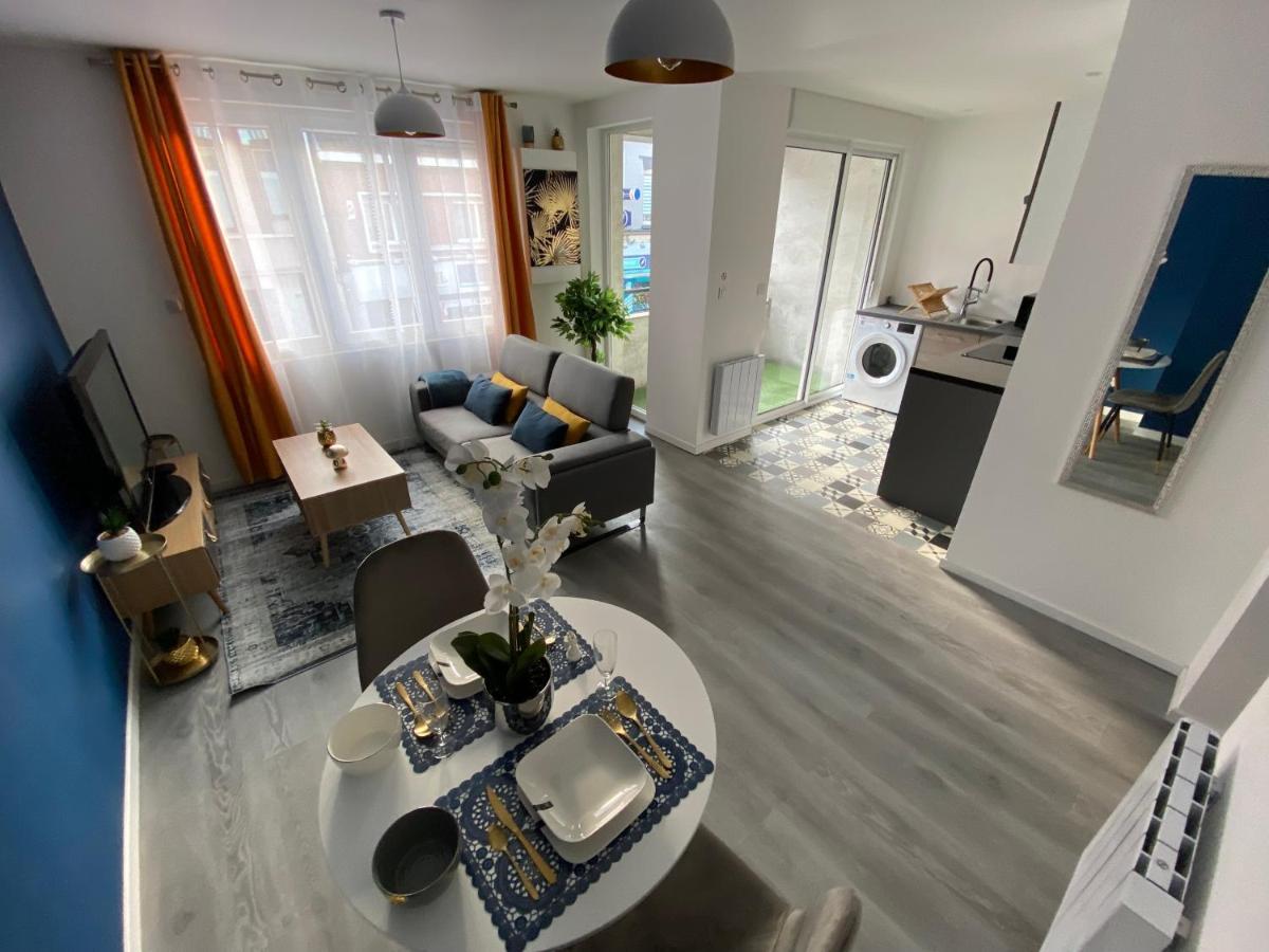 Superbe T2 style scandinave Dunkirk Extérieur photo